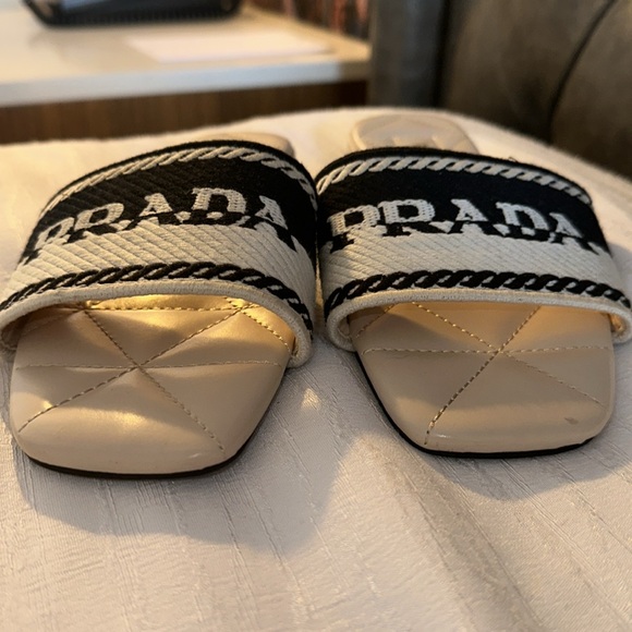 Prada Milano Slide Sandals - Picture 4 of 10